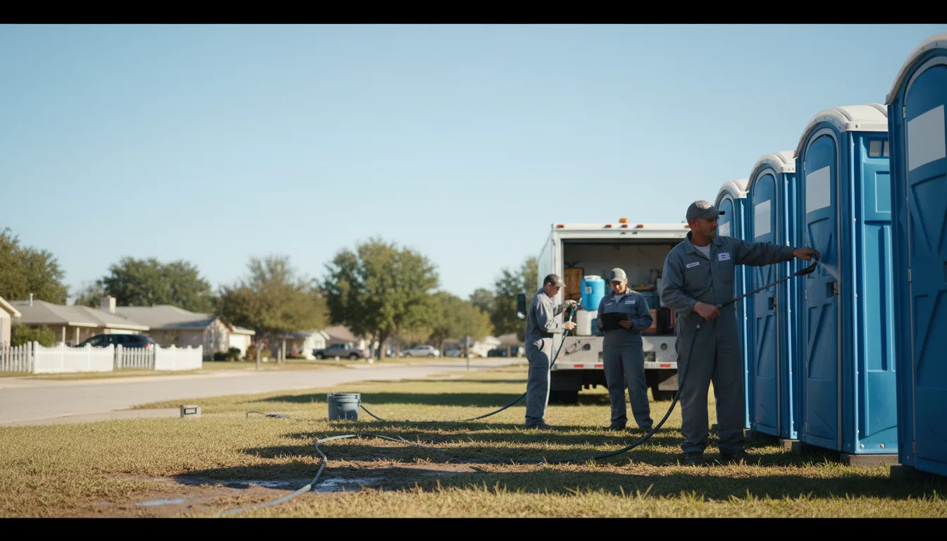 Long-Term Portable Toilet Rental in Abita Springs, LA near me
